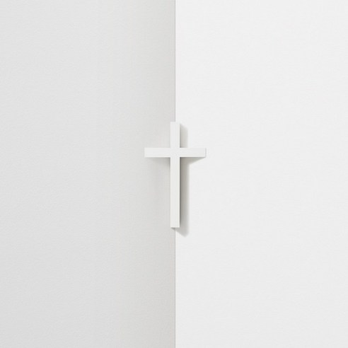 순결한 아름다움, 모서리 MOSERY 십자가 화이트로 공간에 성스러움을 더하다 모서리십자가