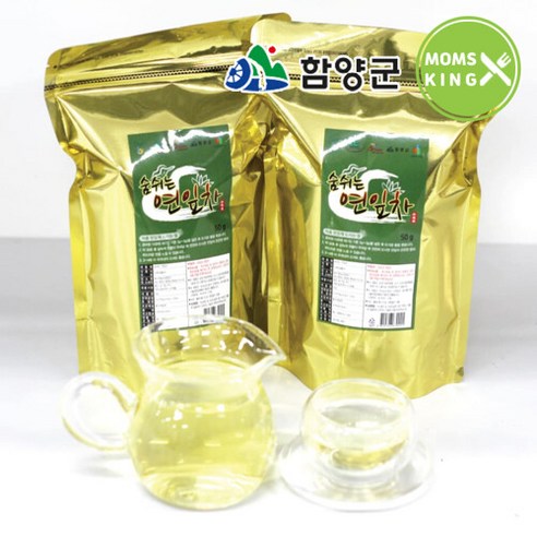 [함양군]화신영농조합 숨쉬는 연잎차 50g+50g, 단품, 50g, 2개