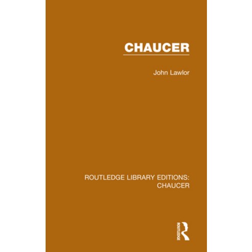 Chaucer Paperback, Routledge, English, 9780367357535