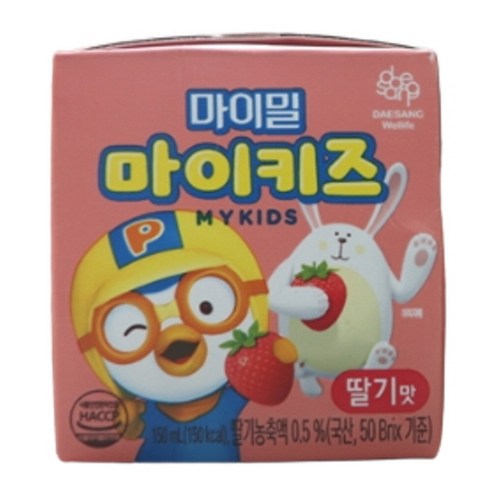 대상 뉴케어 마이키즈 딸기맛 150ml 3개 어린이 영양균형음료