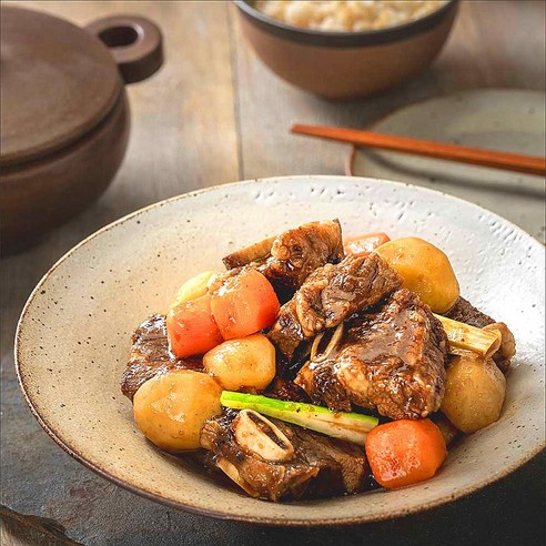 미국산 최고급 소갈비의 부드러운 식감과 풍부한 맛