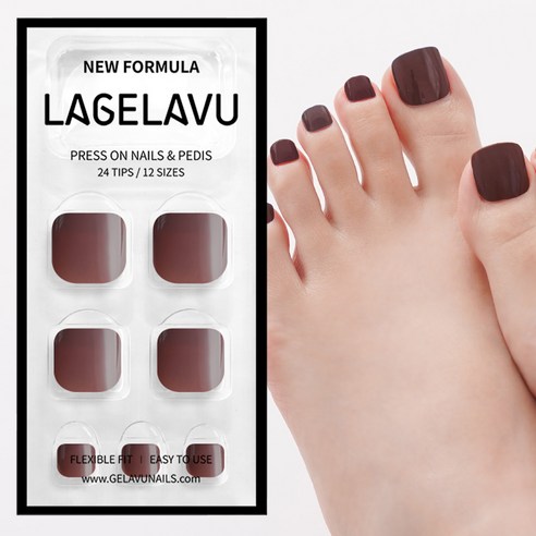 LAGELAVU 라젤라부 패디팁 TPU100% 특허기술, 1개, 라젤라부 패디팁 26.네온오렌지