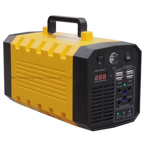 couyor 캠핑용 파워뱅크 220v 대용량배터리 + 12v 시거잭, 500W288Wh12V/26Ah 75000mah, EPS-500C+차량용 시거잭