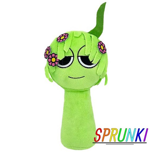 스프런키 Sprunki 캐릭터 피규어 봉제 애착 인형 선물, 1개, 12_비네리아, 25cm