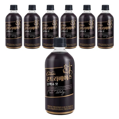 칸타타콘트라베이스 블랙샷500ml 24개, 없음, 500ml