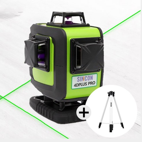 [오늘발송] 신콘 4D 그린 레이저 레벨기 4DPLUS PRO 4D40S, 1개