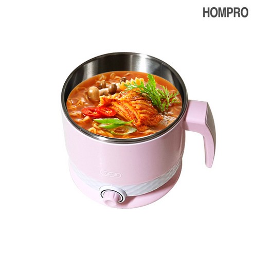 여행과 캠핑을 위한 멀티기능 전기라면포트