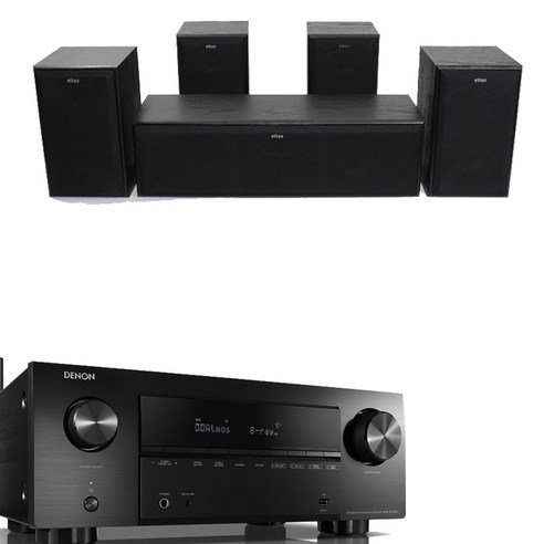 데논 AVR-X2700H+EXPERIENCE REAR 5CH 홈시어터패키지, 단품