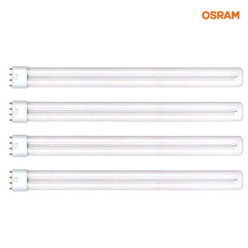 오스람 콤팩트 형광램프 36W DULUX L 36W/830, 전구색, 4개