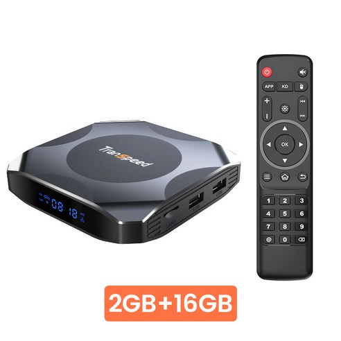 Transpeed AV1 안드로이드 11 Amlogic S905W2 TV 박스 2.4G 및 Wifi BT5.0 미디어 플레이어 ...