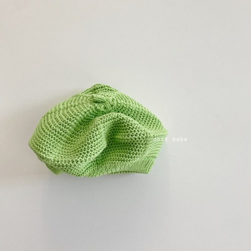 [오늘출발] 오뜨베베 썸머 니트 보송베레모 유아여름모자 아기백일촬영 돌촬영룩