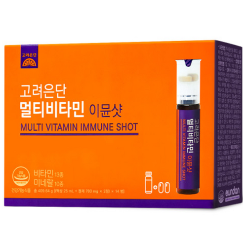 고려은단 멀티비타민 이뮨샷 액상비타민, 1개, 14회분