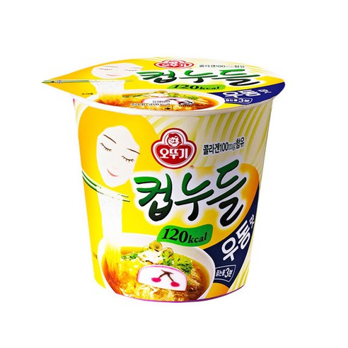 오뚜기 컵누들 우동맛 컵라면, 1개