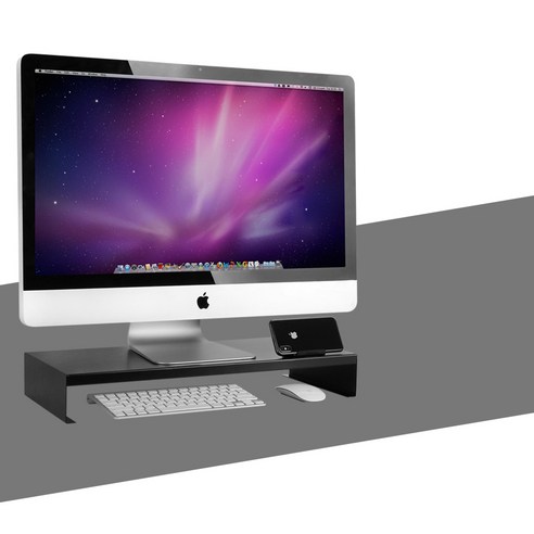 좁고 답답한 책상, 메탈 듀얼 모니터 받침대로 넓고 쾌적하게!