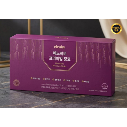 [박미선유산균]갱년기유산균 YT1 메노락토 프리미엄 징코 3개월