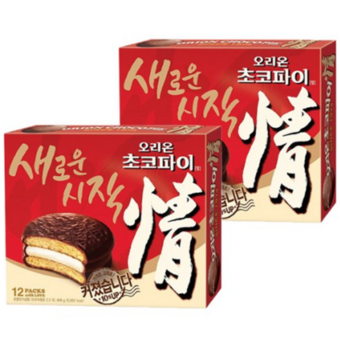 오리온초코파이 12p, 468g, 2개