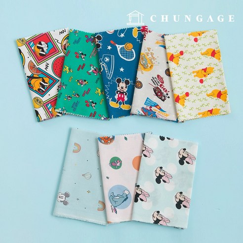 디즈니 원단으로 펼치는 마법 같은 창작의 세계