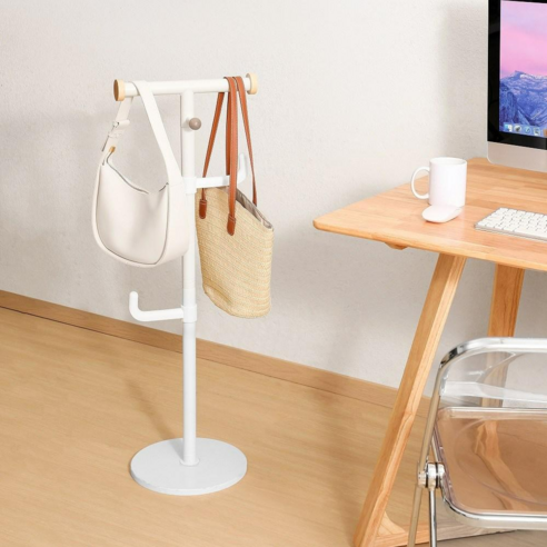 옷장 부족? 홈치치 가방걸이 스탠드 행거로 깔끔하게 해결! 가방걸이스탠드