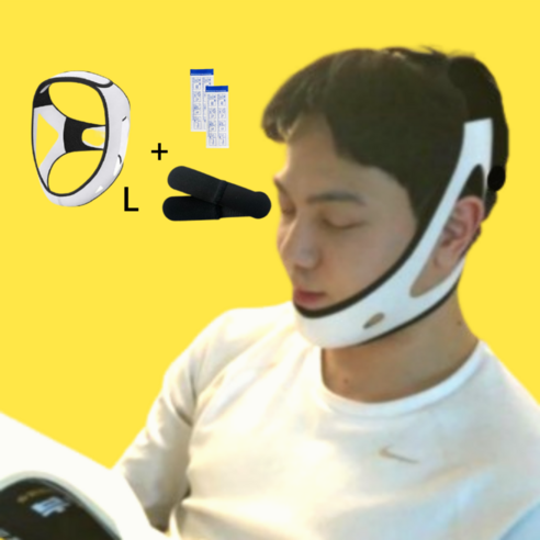 스몰빅몰 입벌림방지밴드 코 기구 턱 수면 입마개 마스크 밴드 테이프 스트랩, 1개