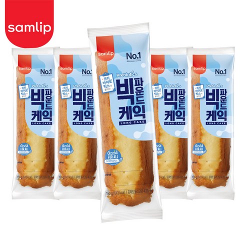 [보아스몰] 삼립 빅파운드케익 150g x 10봉, 10개