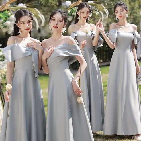 그레이 셀프웨딩드레스: 모든 경우에 걸맞은 우아함
