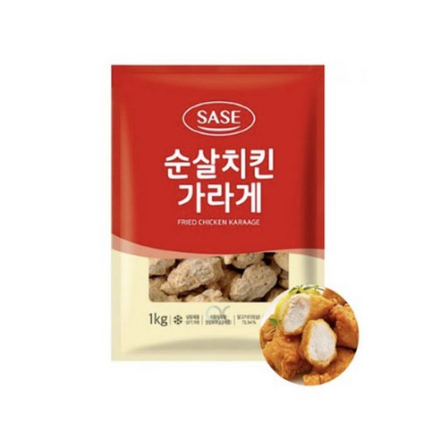 사세 순살치킨 가라게 1kg, 5개