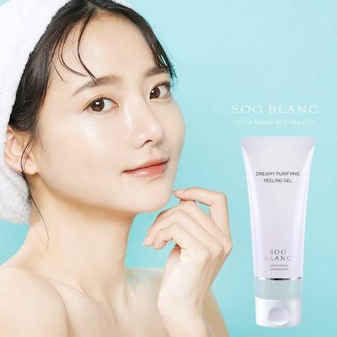 피부 각질을 부드럽게 제거하는 수블랑 각질제거 필링젤 150 ml