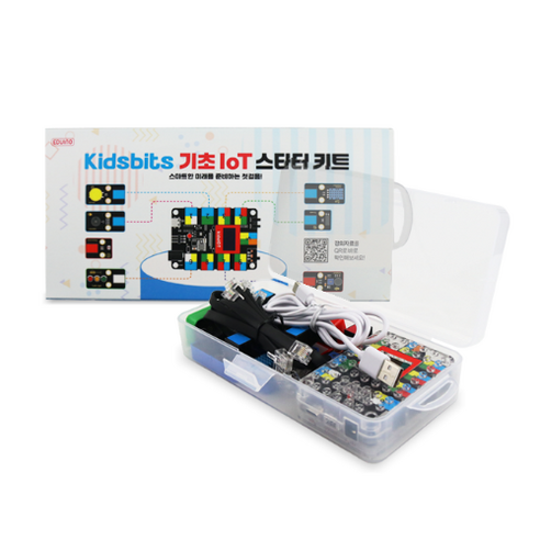 [Kidsbits 기초 IoT 스타터 키트] ESP32 레고 호환, 1세트