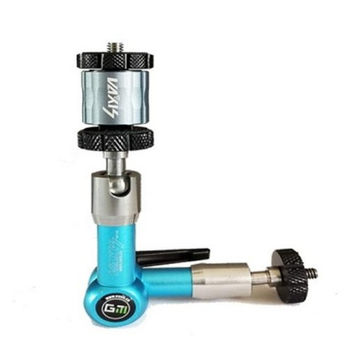 VAXIS 매직 암 노가 암 14 38 마운트 관절 조정 가능한 마찰 암 카메라 모니터 비디오 변속기 7 인치 11 인치, 6) 7inch 38 w Adapter