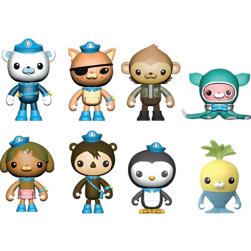 탐험과 상상의 나래를 펼쳐줄 특별한 선물, 무스 옥토넛 와글와글 액션 피규어 멀티팩 옥토넛장난감