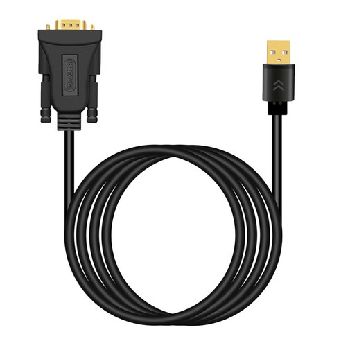 AFBEST USB 케이블 3.0 남성-VGA 남성 1.5M USB-VGA 어댑터 오디오 비디오 컨버터, 검정