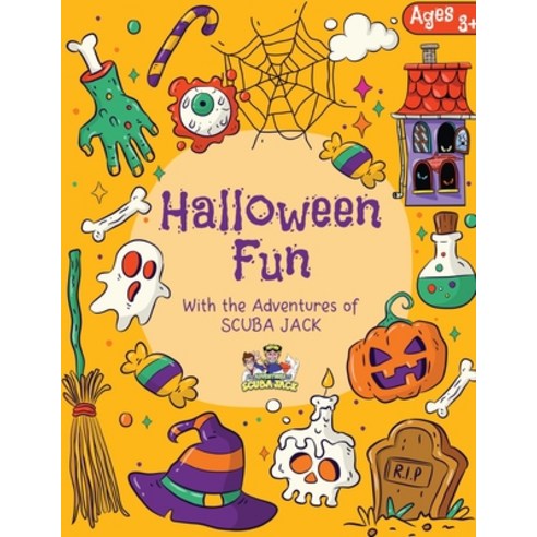 (영문도서) Halloween Workbook Paperback, Adventures of Scuba Jack, English, 9781087874074