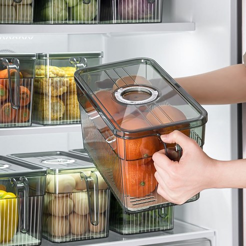 냉장고 정리를 위한 필수 아이템: JENMV 냉장고 수납 용기