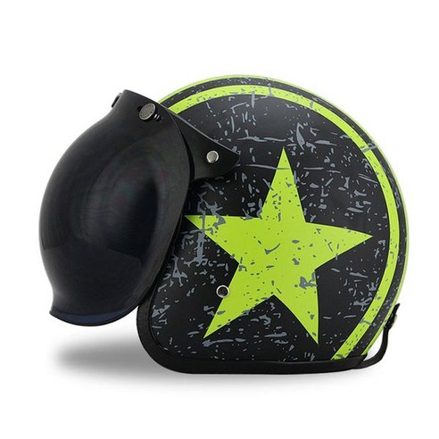 3/4 하프 헬멧 아라이램5 오픈페이스 AGV 덱스톤 SOL 할리 비틀 쇼에이 보난자 오토바이 용품 매장, 미국팀홍차버블미러