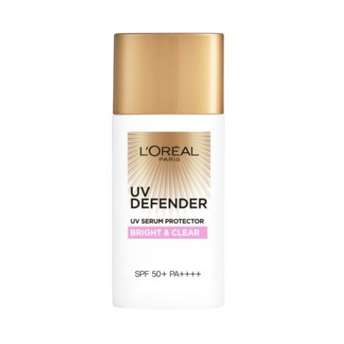 로레알파리 UV 디펜더 톤업 선크림 브라이트 앤 클리어 SPF50+ PA++++, 50ml, 2개