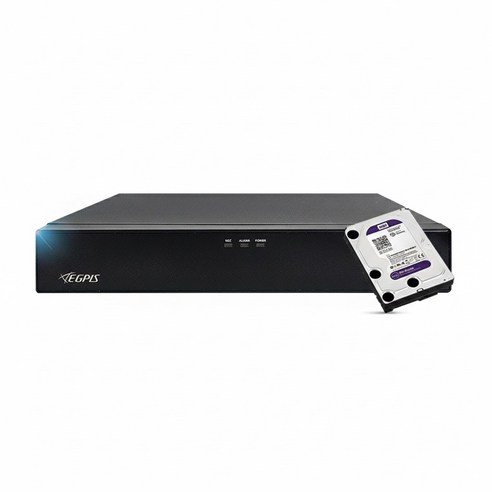 이지피스 8채널 400만화소 DVR CCTV 녹화기 QHDVR-4008QS(2TB HDD)
