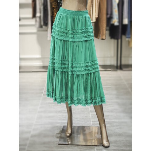 [AK PLAZA] [제시뉴욕]프릴라인 스커트JD45NSSR6470