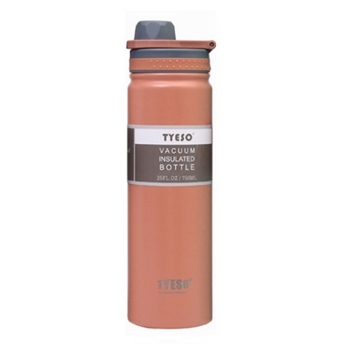 MONTHERIA 몬테리아 TYESO 진공단열 스포츠 보틀 텀블러 750ML, 핑크색