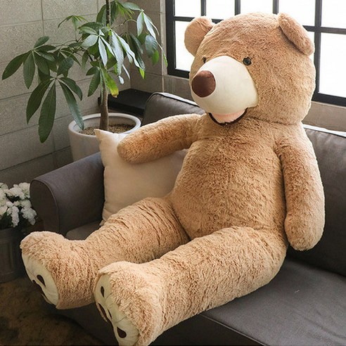 거대한 위안으로 가득 찬 별난아이 대형 곰인형
