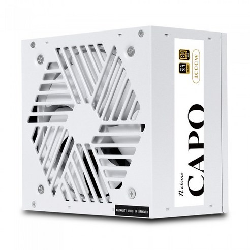 엔티스 EG 골드 1000W 풀모듈러 파워서플라이 80PLUS ATX3.1, 화이트