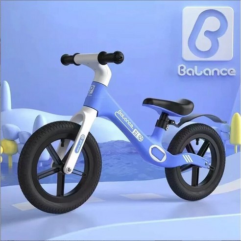 이런샀네 어린이용 균형 밸런스 자전거 여아 및 남아용 선물 2-6 세, 오렌지