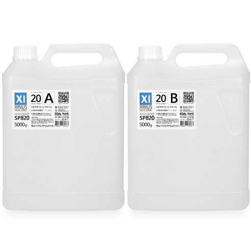 시너스 실리콘 몰드용 SP820 경도20, 1세트, 9L