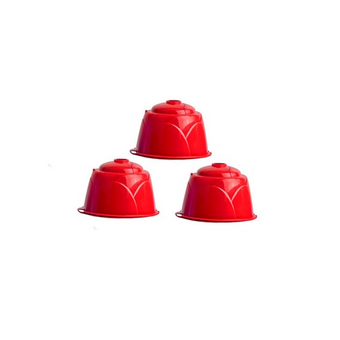 Nespresso Dolce Gusto 리필 형 뚜껑 스푼 브러시 필터 바구니 용 재사용 가능한 네스프레소 커피 캡슐 컵 ...