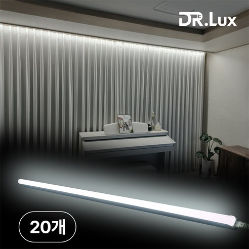 닥터룩스 간접조명 LED T5 20w 1200mm, 주광색, 20개