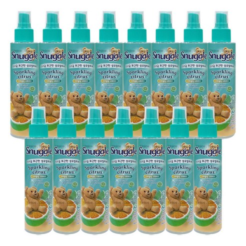 스너글 스파클링시트러스 섬유탈취제, 10개, 150ml