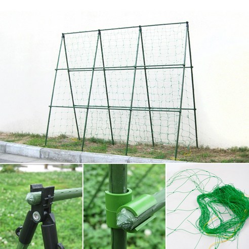 튼튼한 지지대로 텃밭 작물의 건강한 성장과 풍성한 수확을!