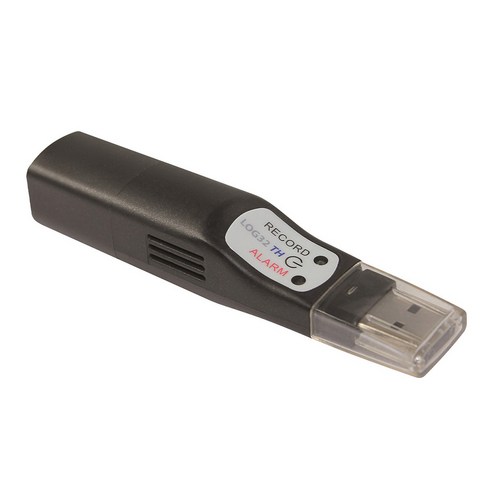 TFA 디지털 데이터로거 온습도계 무선 온도 기록 휴대용 측정기 USB TH31.1054, 1개