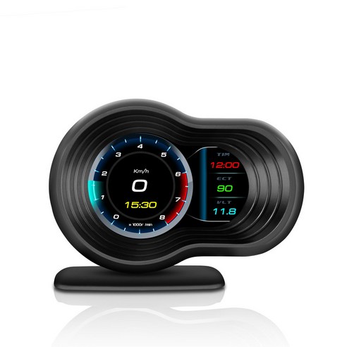 DEEN HUD 속도 RPM 탐색 프로젝터 자동차 OBD2 GPS 디지털 속도계 전자 알람 시스템 헤드업디스플레이 F9-HUD (OBD2+GPS+NAVIGATION)
