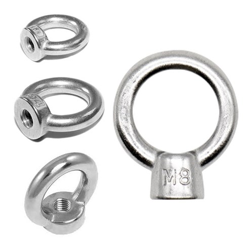 아이너트 스텐 SUS M4 5 6 8 10 12 14 16 20 3/8 1/2 5/8 소량 판매, 아이너트(스텐), 아이너트(스텐) M20, 1개