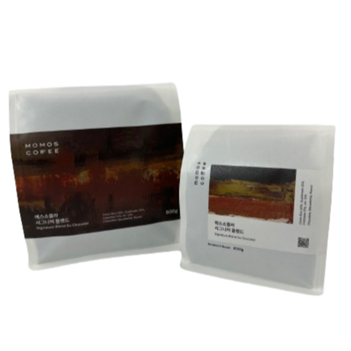 모모스커피 원두 에스쇼콜라 시그니처블렌드 500g 모모스커피, 홀빈, 500g, 홀빈(분쇄안함), 1개